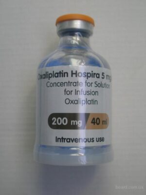 Oxaliplatin (oxaliplatin) concentrate for infusions 5 mg/ml. 40 ml. (200 mg.) №1