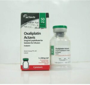 Oxaliplatin (oxaliplatin) powder for solution for infusions 5 mg/ml. 50 mg. №1 vial