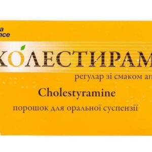 PMS-Cholestiramin (cholestyramine resin) regular powder for oral suspension sackets №30