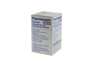 Paclimedak (paclitaxel) concentrate for infusions 6 mg/ml. 50 ml. (300 mg.) №1