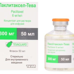 Paclitaxel (paclitaxel) concentrate for infusions 6 mg/ml. 50 ml. (300 mg.) №1