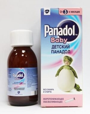 Panadol Baby (paracetamol) suspension 100 ml.