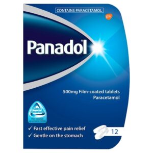 Panadol (paracetamol) coated tablets №12