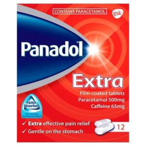 Panadol (paracetamol) extra coated tablets №12