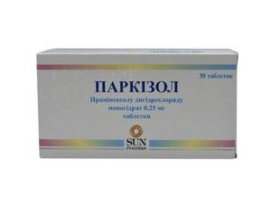 parkizol-tablets-025-mg-n30