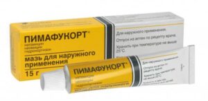 Pimafucort (natamycin, hydrocortisone, neomycin) cream 15 g.