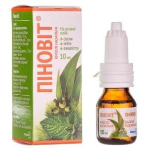 Pinovit (Oleum Pini pumilionis) nasal drops 10 ml. vial