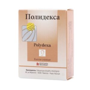 Polidexa ear drops 10.5 ml.