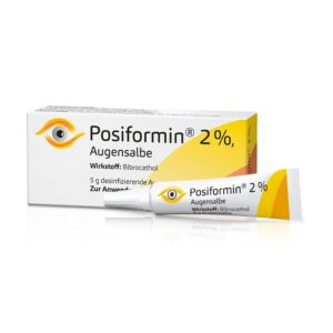 Posiformin (bibrocatol) eyes ointment 2% 5 g. tube