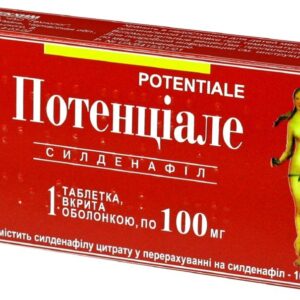 Potenciale (sildenafil citrate) coated tablets 0.1g. №1