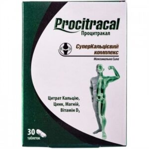 Procitracal (calcium citrate) tablets №30