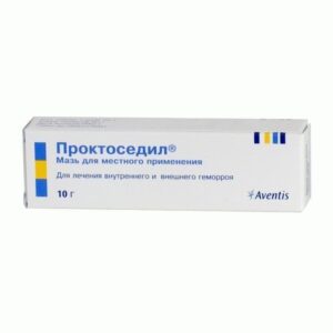 Proctosedil ointment 10 g. tube №1