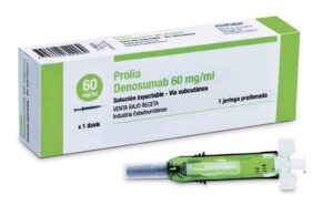 Prolia (denosumab) solution for injections 60 mg/ml. syringe 1ml.