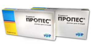 Propes solution for injections ampoules 2 ml. №10