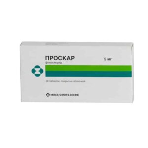 Proscar (finasteride) coated tablets 5 mg. №28