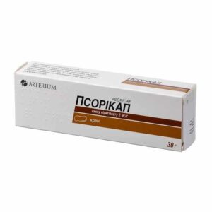 Psoricap (zinc pyridinato) cream 2 mg/g. 30 g. tube