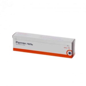 Rapten (diclofenac) gel for external use 1% 40 g. tube