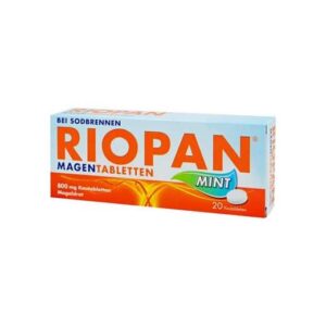 Riopan (magaldrate) chewable tablets 800 mg. №20