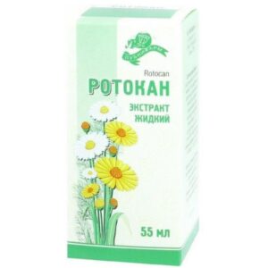 Rotocan (calendula, yarrow, chamomile) liquid extract 55 ml. vial