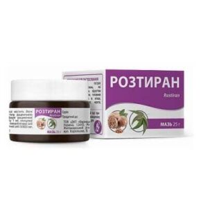 Roztiran (menthol, camphor, thymol) ointment 25 g. vial