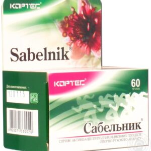 Sabelnik (marsh cinquefoil roots) tablets 0.5 g. №60