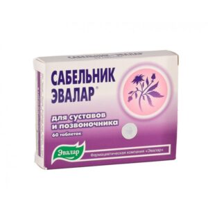 Sabelnik-Evalar (marsh cinquefoil roots) tablets 400 mg №60