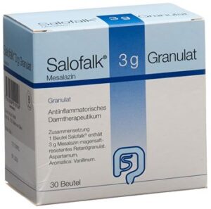 Salofalk (mesalazine) gastroresistant granules 3 g. №50