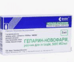 Geparin solution