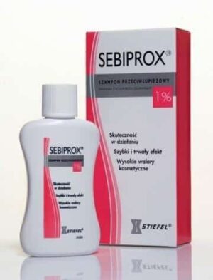 Sebiprox (ciclopiroxolamine) shampoo 1% 60 ml. vial