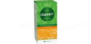 Sedavit (valerian, hawthorn) 100 ml.vial