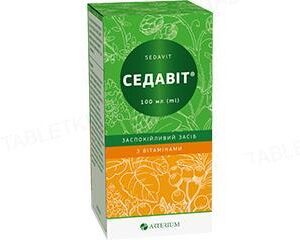 Sedavit (valerian, hawthorn) 100 ml.vial