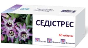 Sedistress (extract passiflora) tablets №60