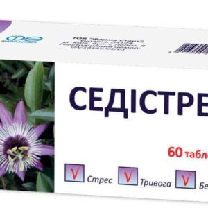 Sedistress (extract passiflora) tablets №60