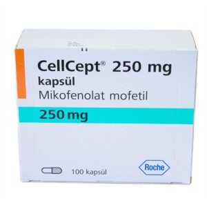 CellCept (mycophenolic acid) capsules 250 mg. №100