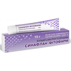 Sinaflan-Fitofarm (fluocinolone acetonide) ointment 0.025% 15 g. tube