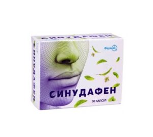 Sinudafen (elderberry flower extract) capsules №30