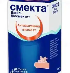 Smecta vanilla (diosmectite) powder for oral suspension 3 g. sackets №12