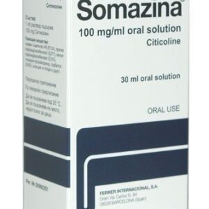 Somazina (citicoline) oral solution 100 mg/ml. 30 ml. vial