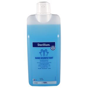 Sterillium (2-propanol, 1-propanol) solution is dermal 1000 ml. vial