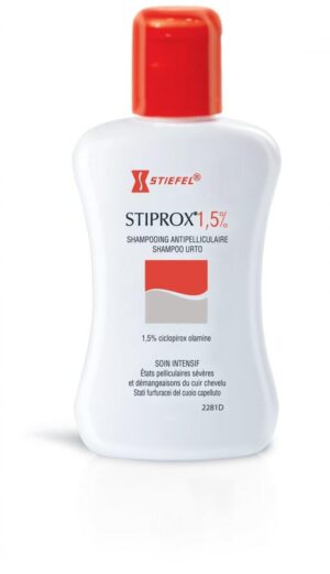 Stiprox (cyclopiroxolamine) shampoo 1.5% 100 ml. vial