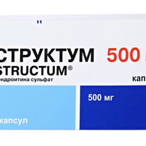 Structum (chondroitin sodium sulfate) capsules 500 mg. №60