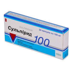 Sulpirid (sulpiride) hard capsules 100 mg. №24