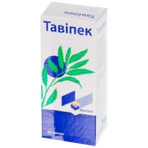 Tavipek (lavender essential oil) enteric soft capsules 0.15 g. №30