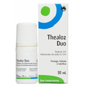 Thealoz Duo (trehalose, hyaluronate) ophthalmic solution 10 ml. vial