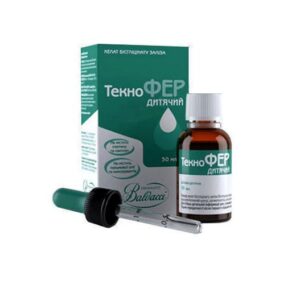 TecnoFer for children (iron bisglycinate) oral drops 30 ml. vial