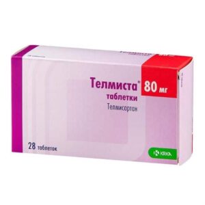 Telmista (telmisartan) tablets 80 mg. №28