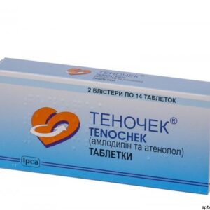 Tenochek (atenolol, amlodipine) tablets №28