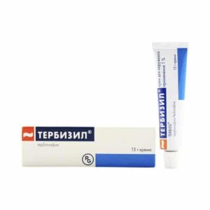 Terbizil (terbinafine hydrochloride) cream 1% 15 g. tube