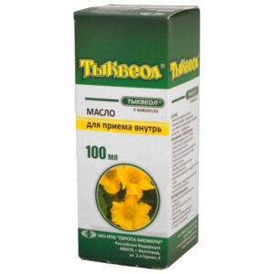 Tykveol (pumpkin seed oil) oral oil 100 ml. vial