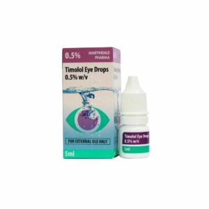 Timolol (timolol) eye drops 0.5% 5 ml. vial